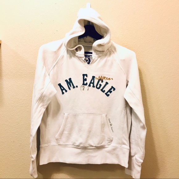 🛍 White Hoodie - Picture 1 of 5